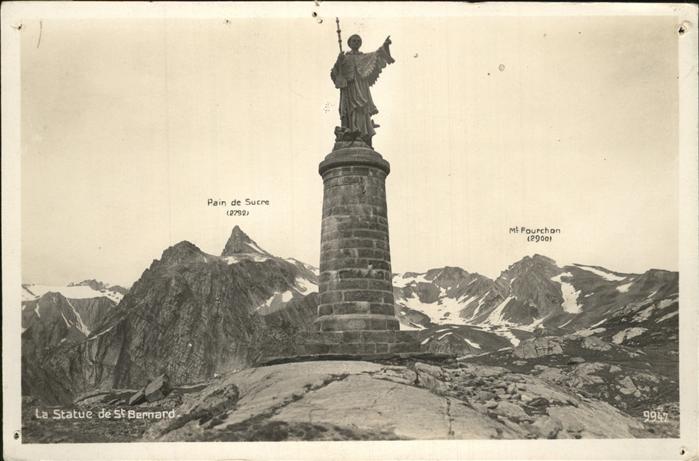 Saint-Bernard Isere La Statue Pain de Sucre