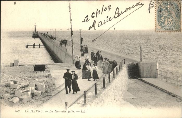 Le Havre la nouvelle Jetee
