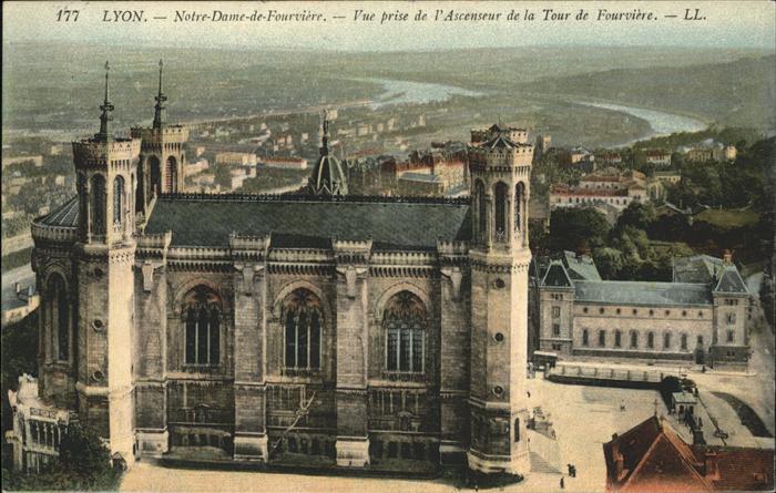 Lyon France Notre Dame de Fourviere