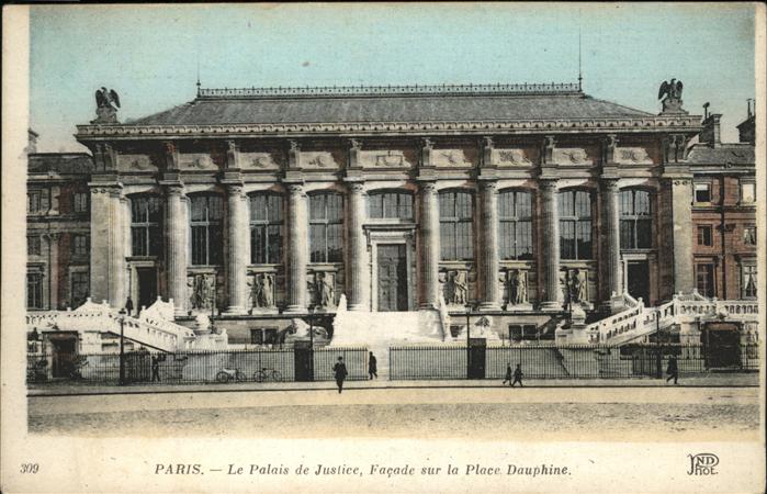 Paris le Palais de Justice