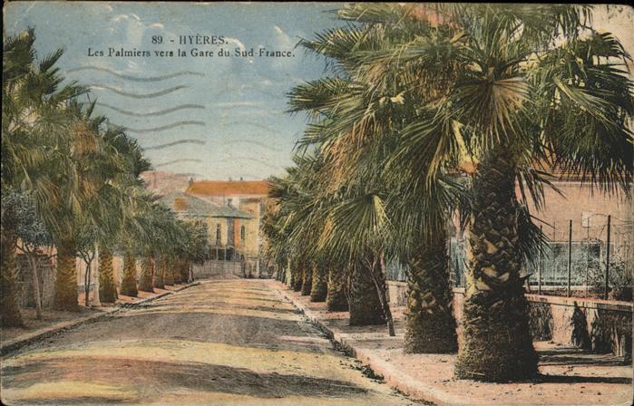 Hyeres la Gare les Palmiers