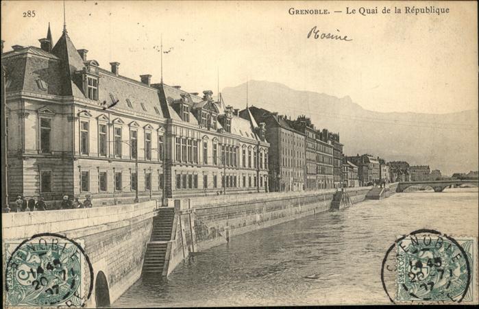Grenoble Le Quai de la Republique