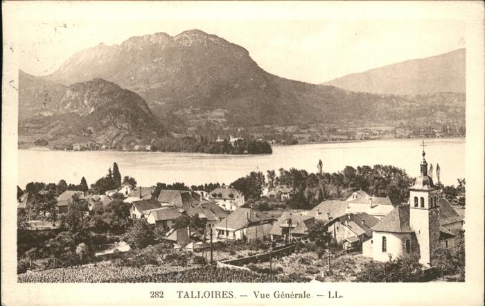 Talloires vue generale