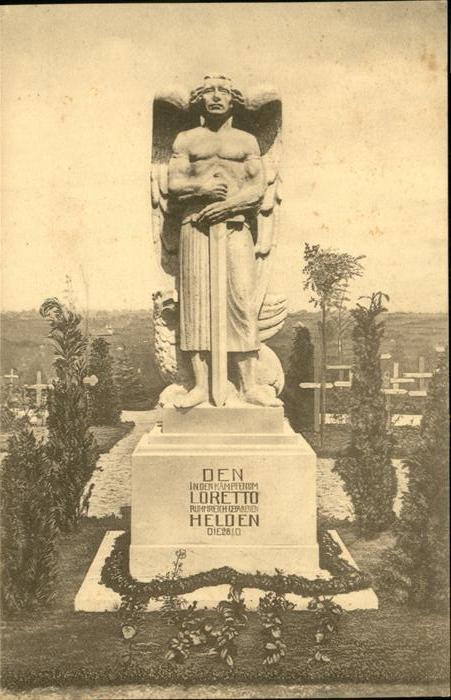 Lens Pas-de-Calais Korpsfriedhof Lens Loretto-Denkmal