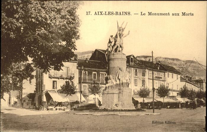 Aix-les-Bains Le Monument aux Morts