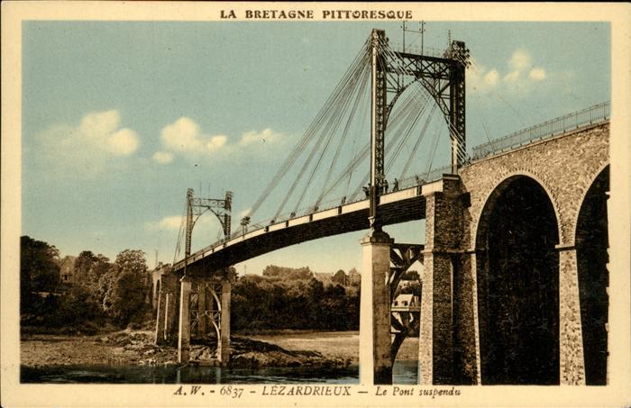 Lezardrieux Le pont suspendu