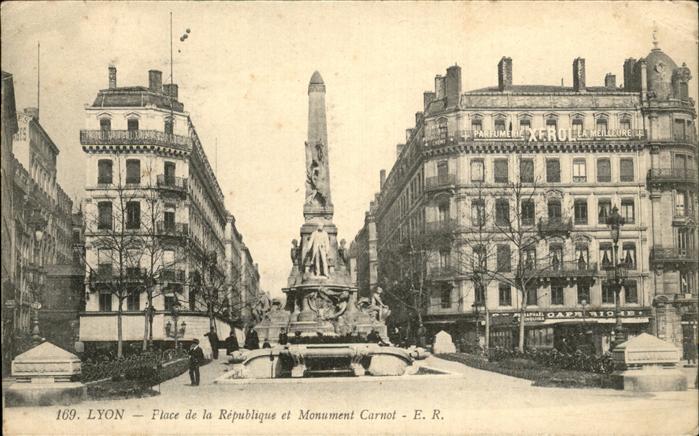 Lyon France Place de la Republique Monument Carnot