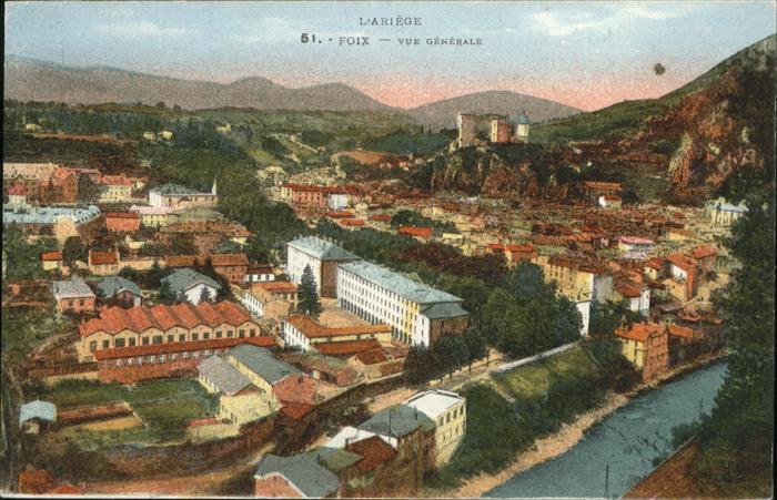 Foix vue generale
