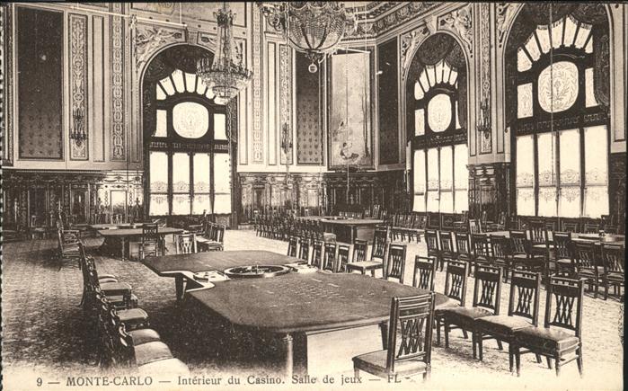 Monte-Carlo le Casino Interieur