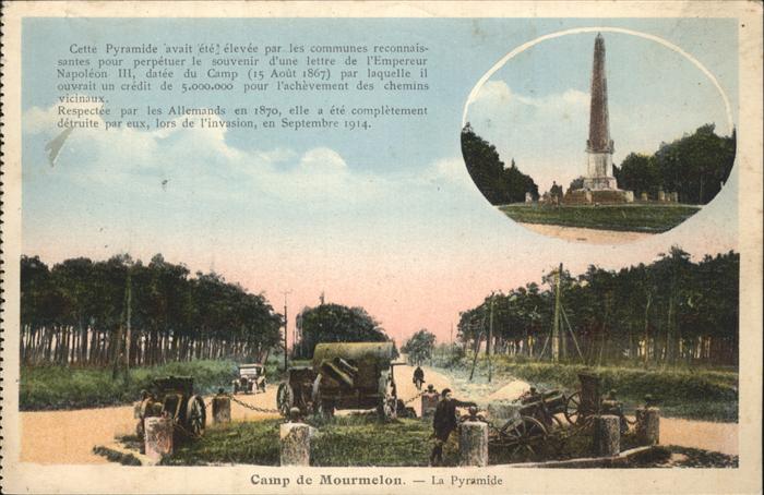 Mourmelon-le-Grand camp de Mourmelon La Pyramide