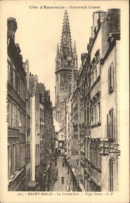 Saint-Malo 35 la Grande rue