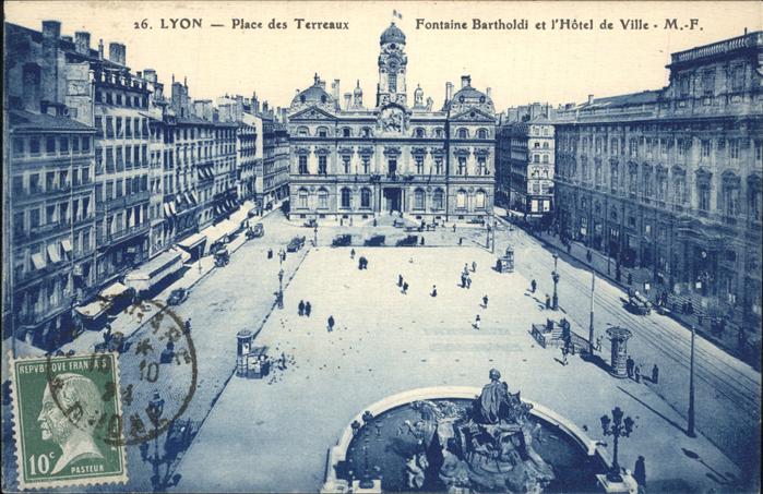 Lyon France Place des Terreaux