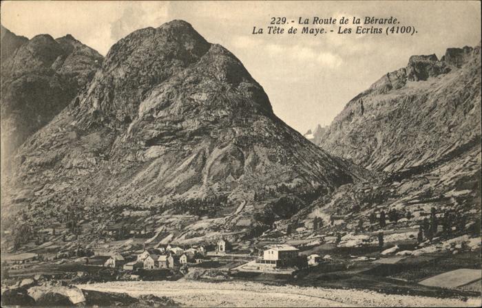 Les Ecrins la Route de la Berarde