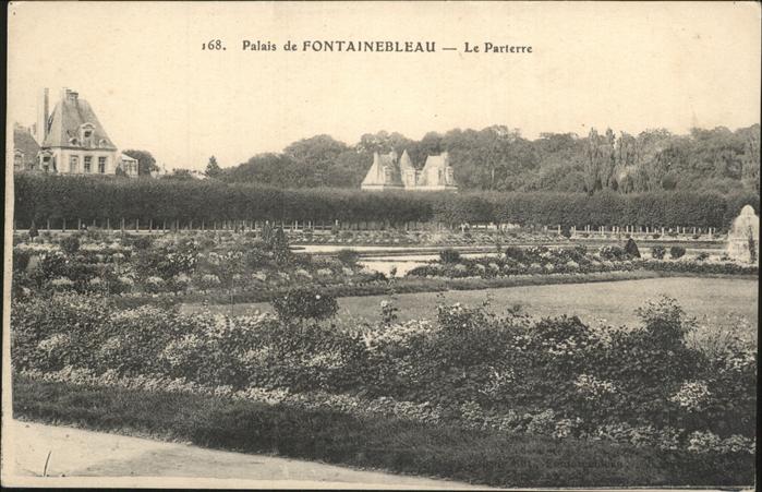 Fontainebleau Seine et Marne Le Parterre