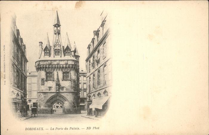 Bordeaux la Porte du Palais