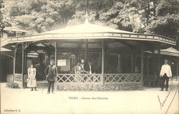 Vichy Allier Source des Celestins