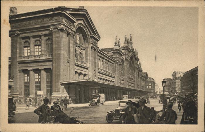Paris la gare du nord