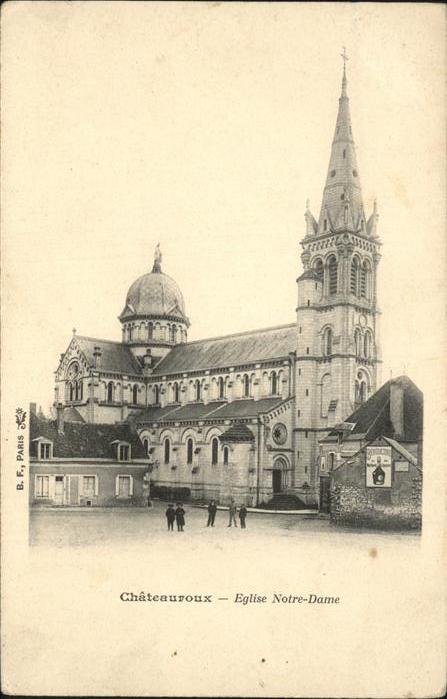 Chateauroux Indre Eglise Notre Dame