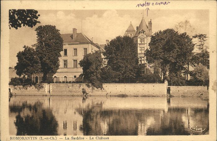 Romorantin-Lanthenay la Sauldre Le Chateau