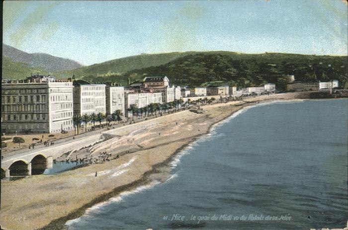 Nice Alpes Maritimes le quai du Midi