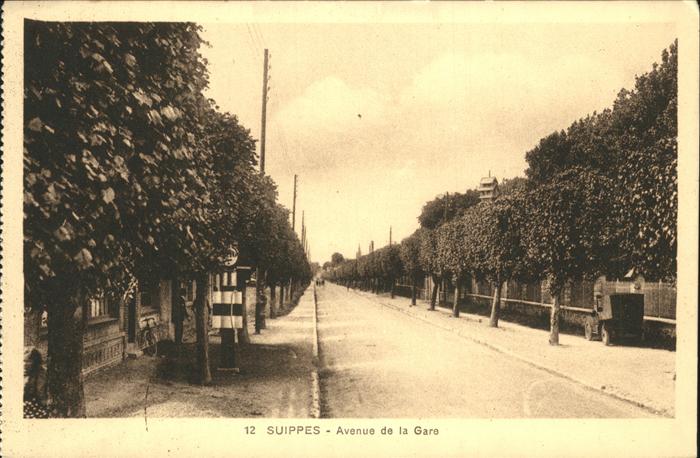 Suippes Avenue de la gare