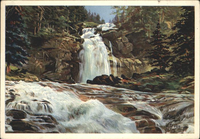 Cauterets La Cascade du Pont d_Espagne