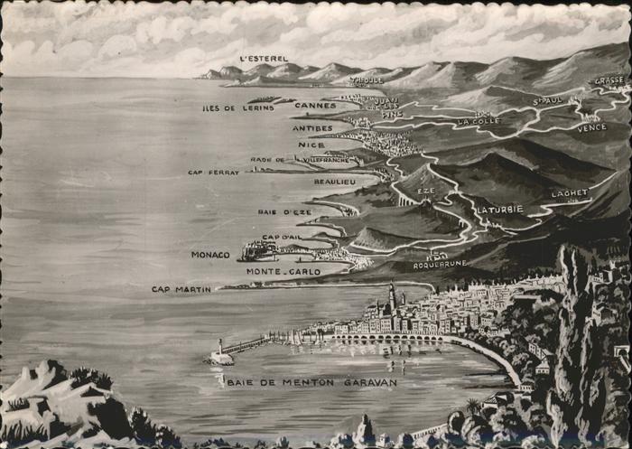 Menton Alpes Maritimes La cote d_Azur