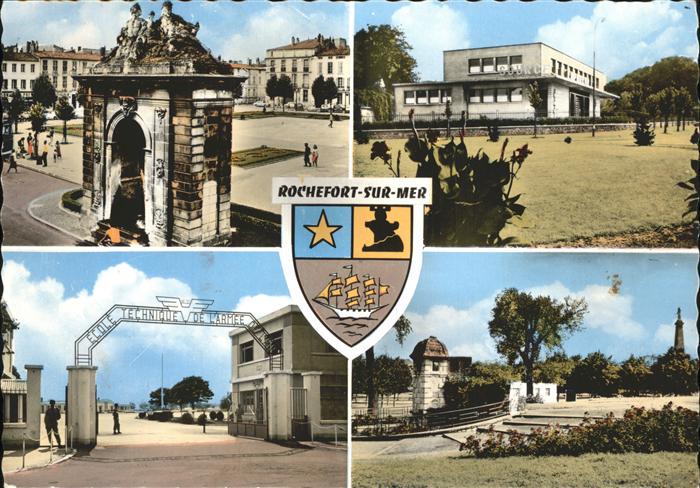 Rochefort sur Mer La Place Colbert