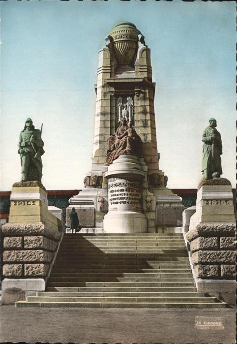 Besancon les Bains Monument aux Morts