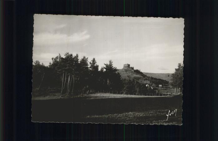 Murols Les Ruines du Chateau feodal
