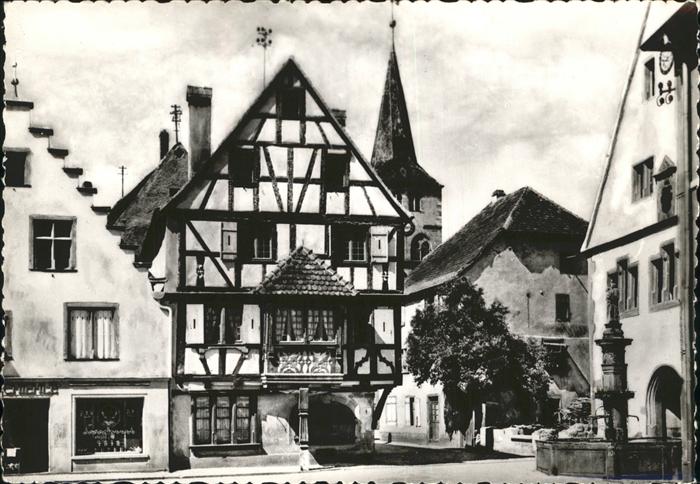 Turckheim Haut Rhin La Place