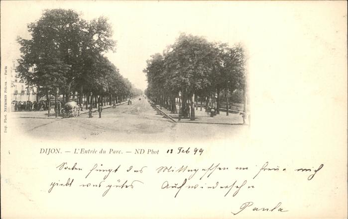 Dijon 21 L'Entree du Parc