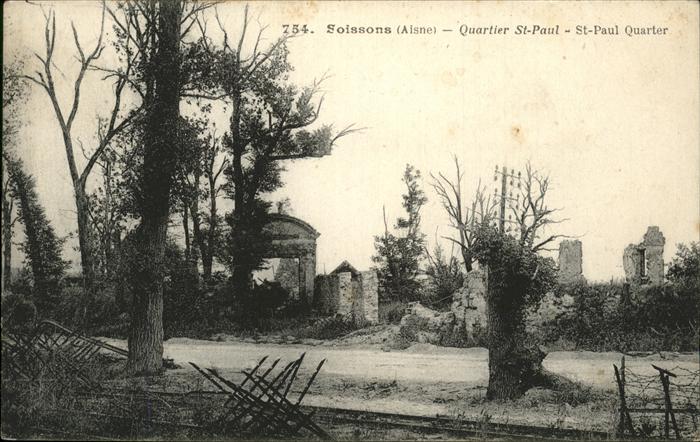 Soissons Aisne Quartier St. Paul