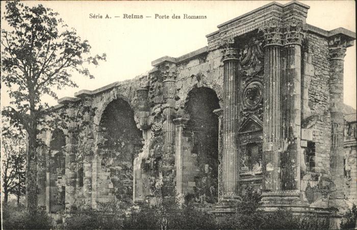 Reims Champagne Ardenne Porte des Romains