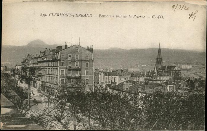 Clermont Ferrand Puy de Dome Panorama