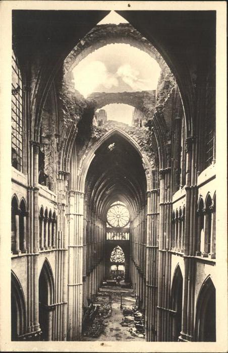 Reims Champagne Ardenne La Cathedrale les Ruines de la Grande G