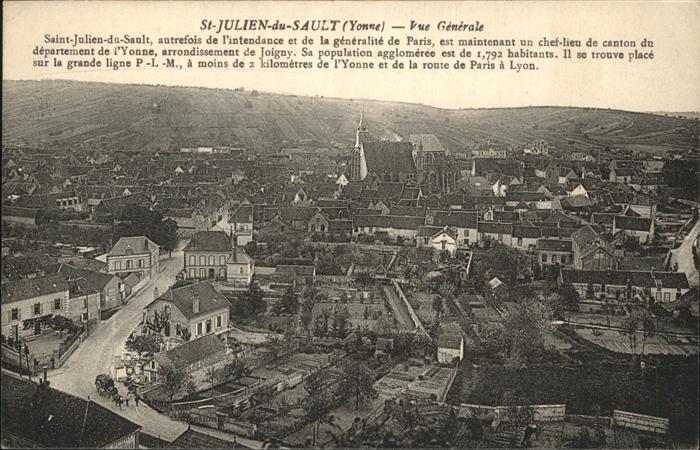 Saint-Julien-du-Sault vue generale