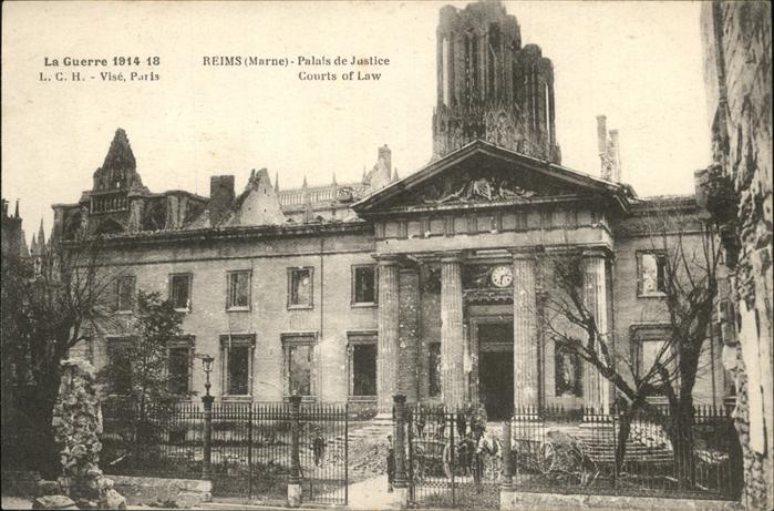 Reims Champagne Ardenne Palais de Justice