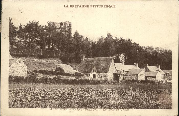 Saint-Brieuc Cotes-d Armor la Tour de Cesson