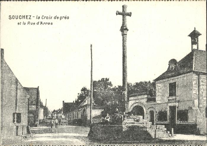 Souchez la Croix de gres la rue d_Arras