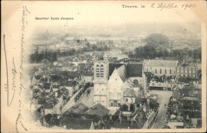 Troyes Aube Quartier Saint-Jacques