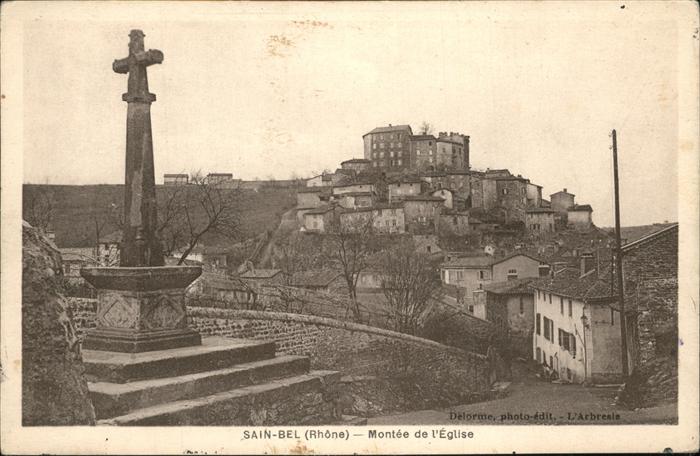 Sain-Bel Montee de l'Eglise