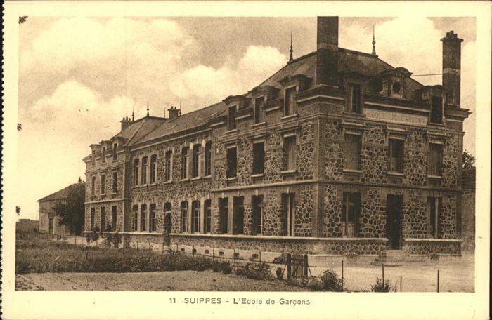 Suippes l'Ecole de Garcons