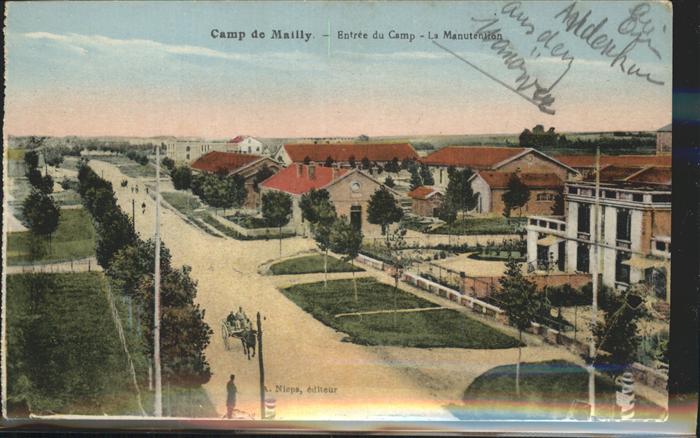 Camp de Mailly Entree du camp