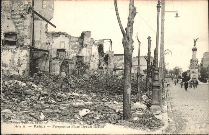 Reims Champagne Ardenne Place Drouet-Derlon