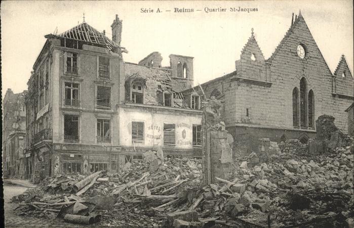 Reims Champagne Ardenne Quartiers St. Jaques