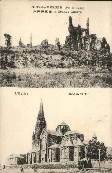 Oisy-le-Verger apres la Grande Guerre