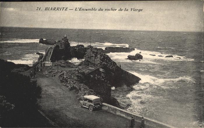 Biarritz Pyrenees Atlantiques Rocher de la Vierge