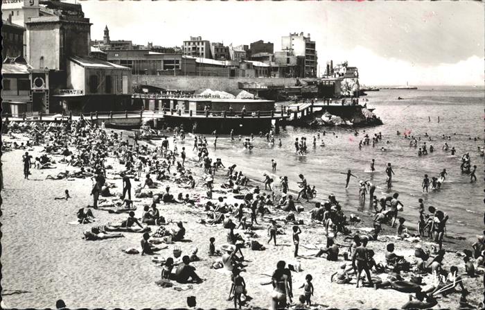 Marseille Bouches-du-Rhone Plage des Catalans