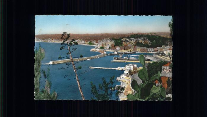 Nice Alpes Maritimes Vue generale prise du Mont Boron port